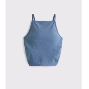 Abercrombie and fitch apron blue cami tank xs